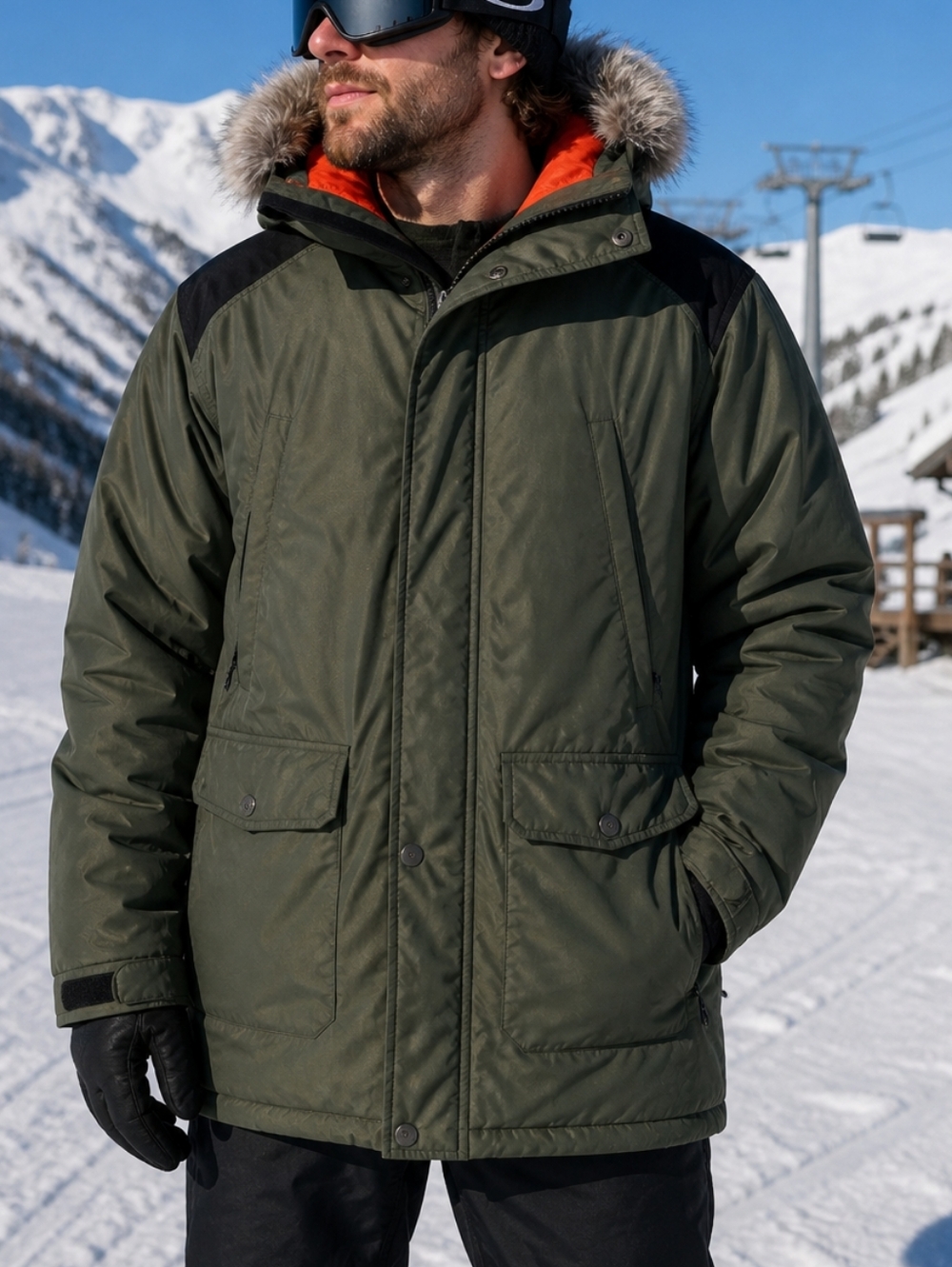 Victorinox Ski Down Parka – Men’s XL